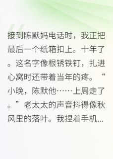 《十年后打开他的铁盒，我哭到窒息》陈默陈强小说全部章节目录