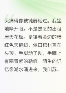 【新书】《穿成霸总囚妻，我摆烂成团宠》主角顾沉舟张翠兰全文全章节小说阅读