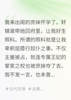 负心王爷，我不要了全文试读 轩辕澈叶梨叶蓁小说全本无弹窗
