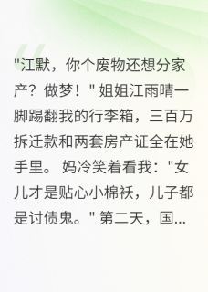 雨晴江默赵明轩的主角名小说叫什么
